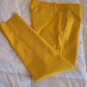 Zara yellow pants size L